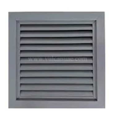 Ventilated Louver Door – Steel or Timber Construction, Non-Fire/Fire Rated Option, Static Louvers for Airflow, RAL Powder Coated Finish, Closet, Pantry or HVAC Access